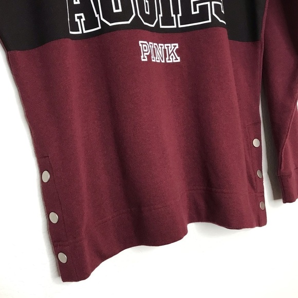 Victoria’s Secret Pink Texas A&M University Aggies Fleece Oversized Sweater - Picture 7 of 11
